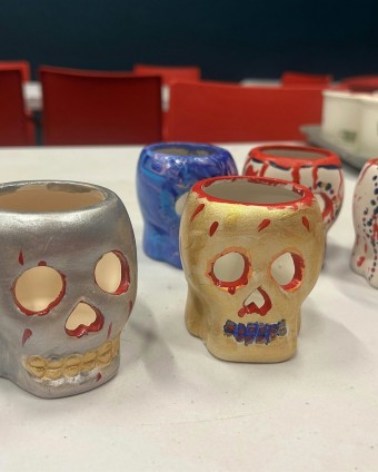 Alloween Spooky Pottery Painting at Robert Burns Birthplace Museum